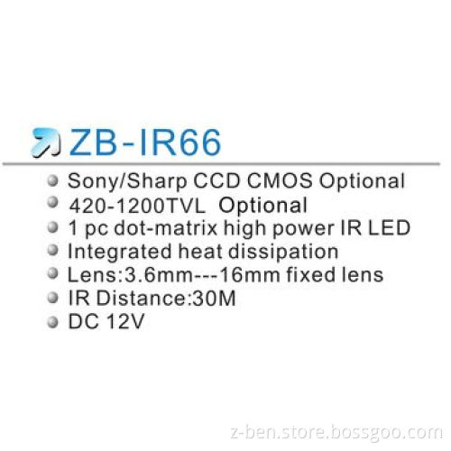 Hot Selling 600TVL D1 IP Camera with 1/3-inch CMOS